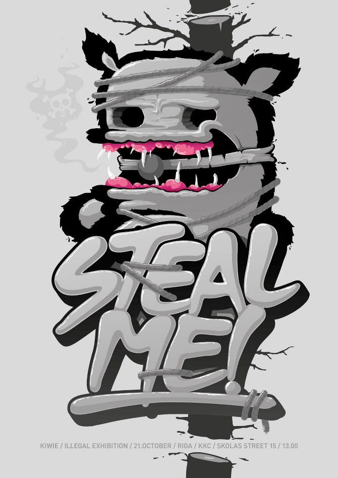 kiwi - steal me! plakāts